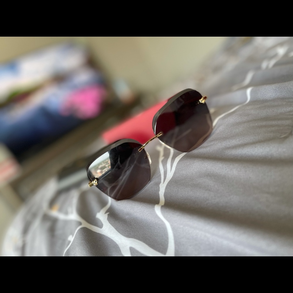Cartier Rimless Buff Sunglasses - Picture 4 of 5